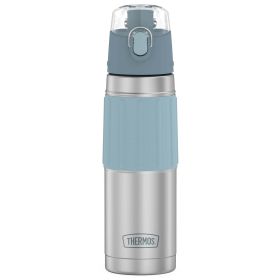 Thermos 2465SSG6 18 Ounce Vacuum-Insulated Stainless Steel Hydration Bottle, Gray
