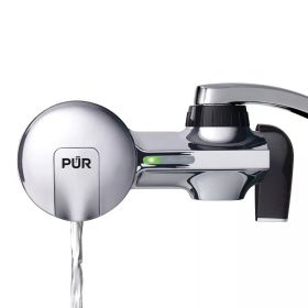 Faucet Horizontal Mount Water Filtration System Chrome