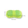 1pc Car Wash Mitt Chenille Microfiber Wash Sponge Scratch Free; Ultra Absorbent Microfiber Waffle Drying Towel For Car Detailing; Green; 9.05in*5.11in