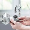 Faucet Horizontal Mount Water Filtration System Chrome