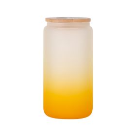 Gradient Color Sublimation Glass (Option: Yellow Gradient-16oz)
