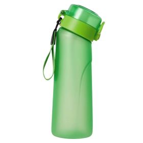 Fashion Simple Drinking Water Water Bottle Cup (Option: Green-650ml)