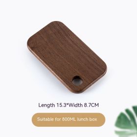 Outdoor Japanese Cutting Board Camping Supplies Mini Cutting Board (Option: Walnut Cutting Board Medium-Square)
