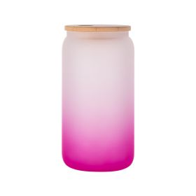 Gradient Color Sublimation Glass (Option: Rose Gradient-16oz)
