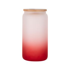 Gradient Color Sublimation Glass (Option: Red Gradient-16oz)