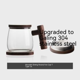 Original Heat-resistant Borosilicate Glass Tea Cup (Option: Musheng Glass Tea Cup 1-301 400ml)