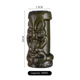 Hawaii Personality Ceramic Cup (Option: Owl Green-Others)