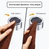 1pc/3pcs Kitchen Towel Holder; Self Adhesive Wall Dish Towel Hook; Round Wall Mount Towel Holder For Bathroom; Kitchen And Home; Wall; Cabinet; Garage