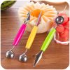 Steel Fruit Digger Cutting Watermelon Artifact Fruit Ball Digging Ball Ice Cream Round Spoon Fruit Cutting Carving Knife