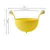 1pc Kitchen Strainer - Big-Eyed Monster Design BPA-Free Food Strainer For Fruits And Pasta - Fun And Safe