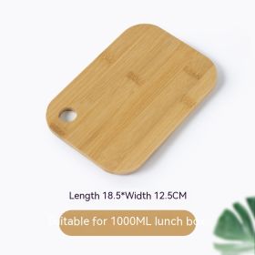 Outdoor Japanese Cutting Board Camping Supplies Mini Cutting Board (Option: Bamboo Cutting Board Large-Square)