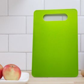 Fruit And Vegetable Plastic Cutting Board Barbecue Picnic Travel Disposable (Option: Green Self Adhesive Bag-Square)